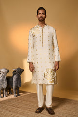 Ivory Rose Blush Kurta