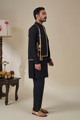 Black Malabar Grove Bandi Set