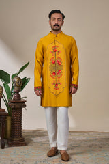 Yellow Anaar Symphony Kurta Set
