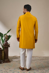 Yellow Anaar Symphony Kurta Set