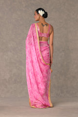 Pink Bloomerang Saree