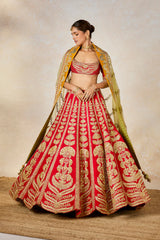 THE BADAMI HALWA LEHENGA SET