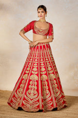 THE BADAMI HALWA LEHENGA SET