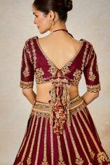 ANJEER KALAKAND LEHENGA SET