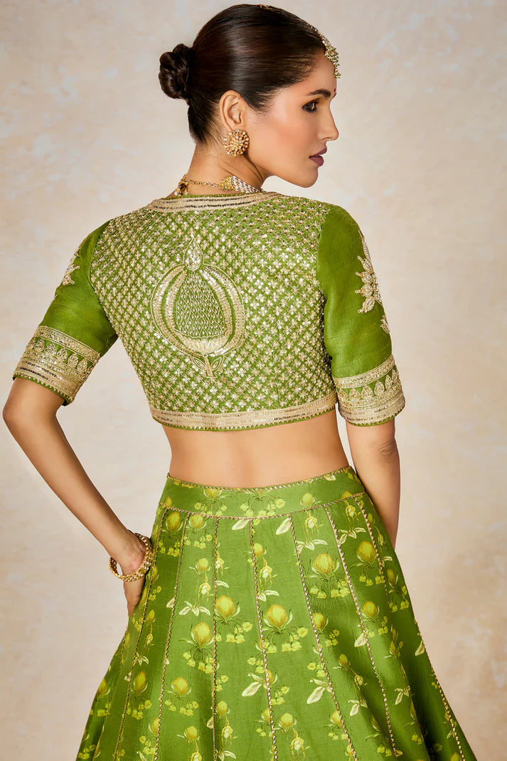 SODA SHIKANJI LEHENGA SET