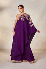 THE JAMUN ONE SHOULDER SET
