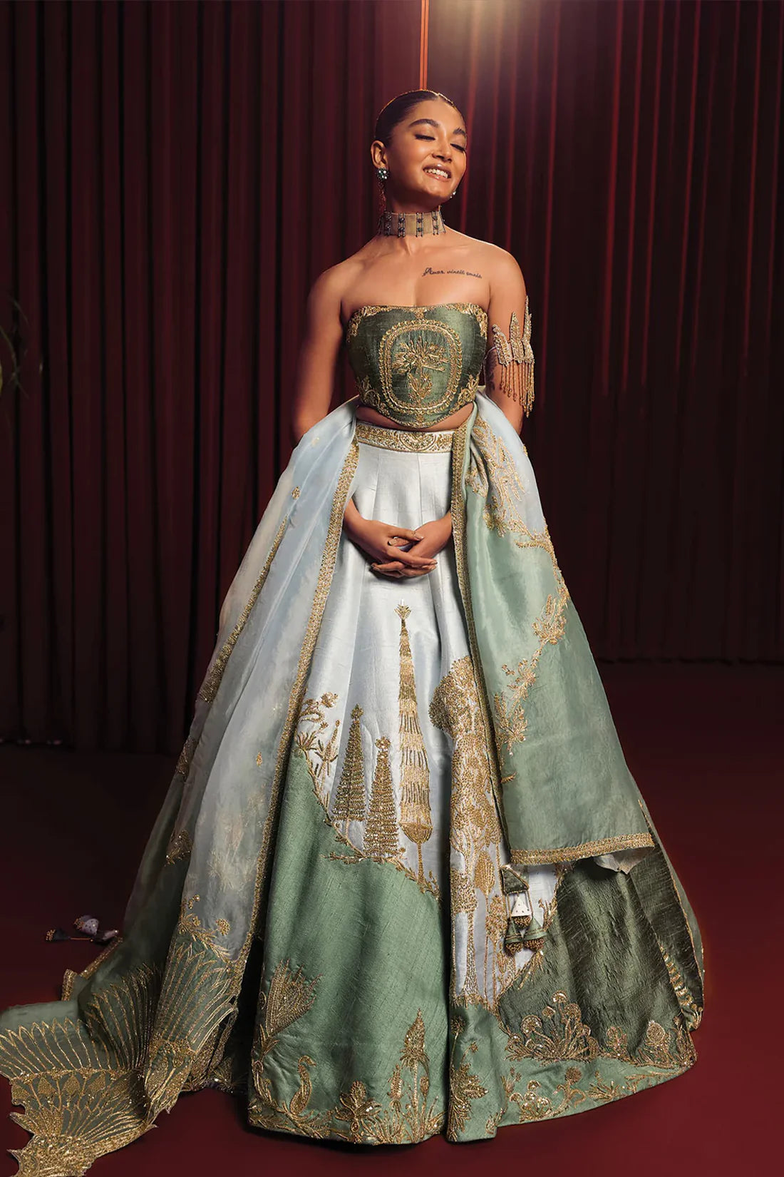 ‘PEHLI BAARISH’ LEHENGA 1