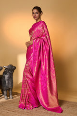 Rani Chaand Chaukor Saree
