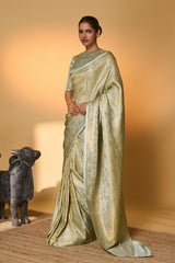 Kashni Chaand Chaukor Saree