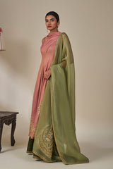 Gulkand Gulnaar' Anarkali Set