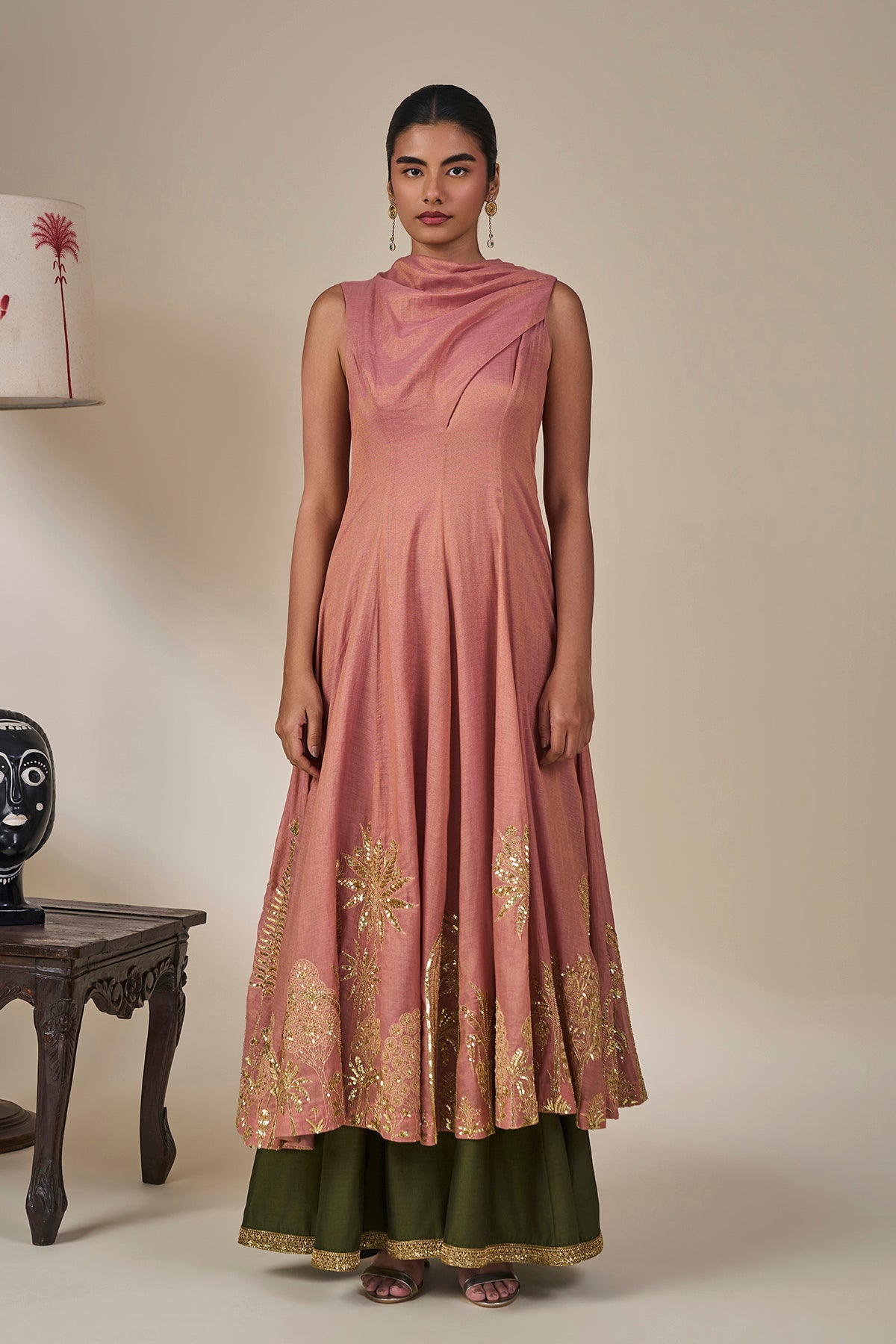 Gulkand Gulnaar' Anarkali Set