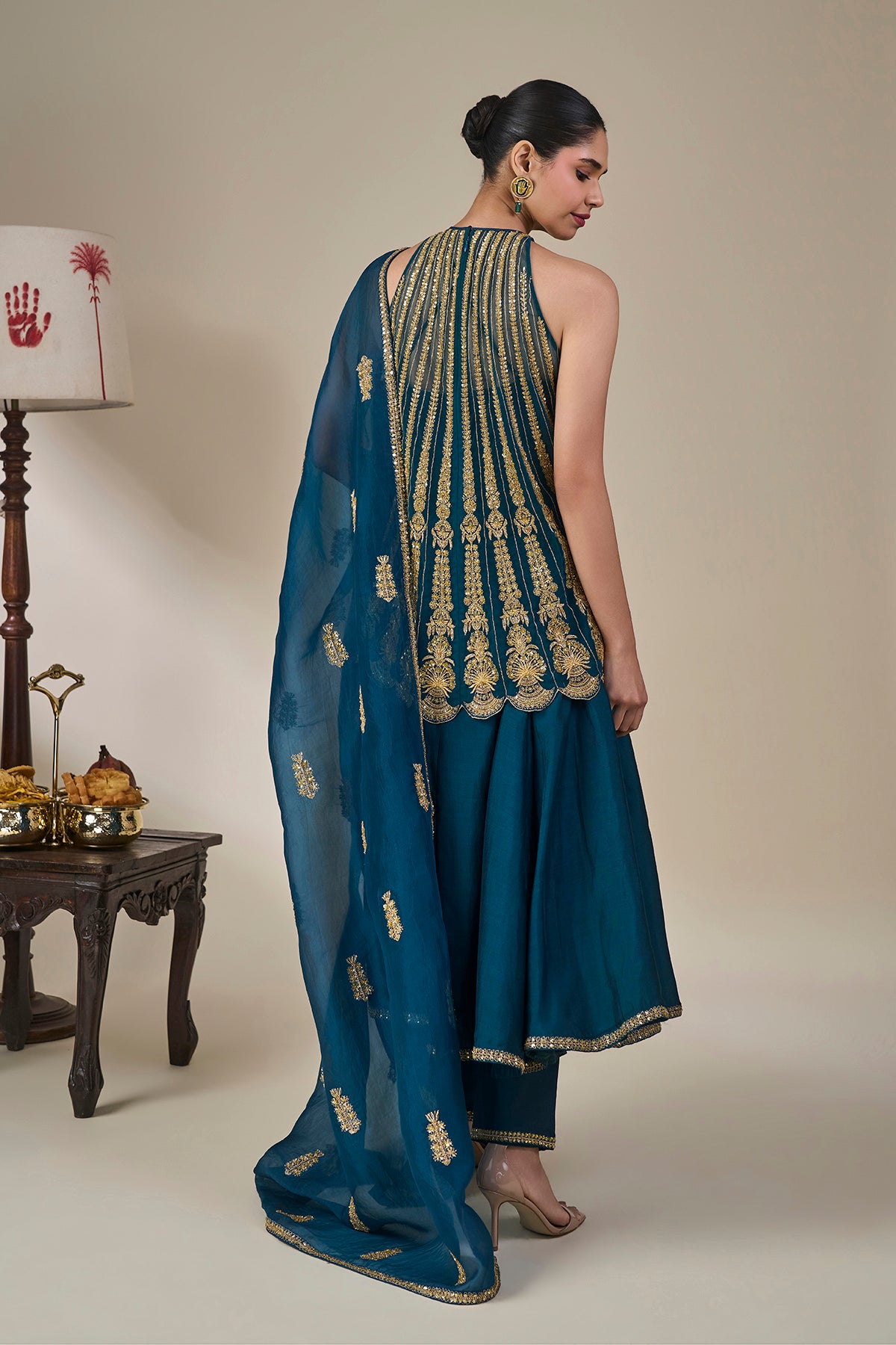 Leher Ki Mehfil' Anarkali Set