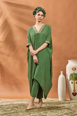 GREEN TREE OF HEARTS TUNIC SET