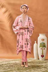PINK WILDSCAPE TUNIC SET