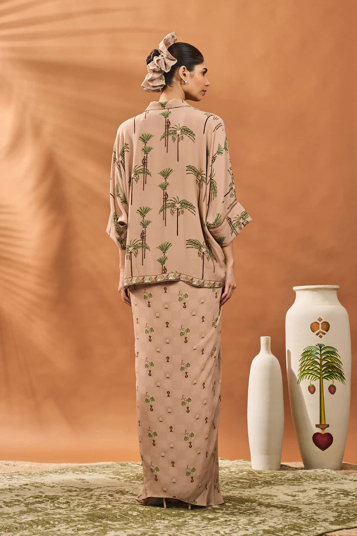 BEIGE BLOOMING BOARD FUSION SET