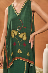 GREEN CLOVER CHECKS FUSION SET
