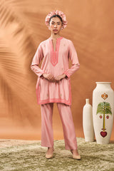 Pink Meadow Moves Kurta Set