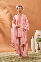Pink Meadow Moves Kurta Set