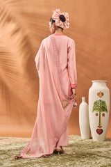 Pink Meadow Moves Kurta Set