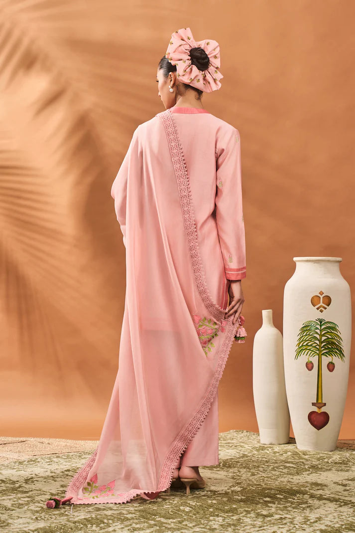 Pink Meadow Moves Kurta Set