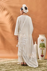 Ivory All Fours Kurta Set