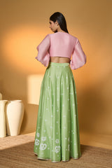 Totem Pod On Lunar Aisle Skirt Set