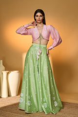 Totem Pod On Lunar Aisle Skirt Set