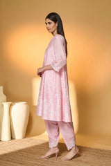 Blushing Bloom Kurta Set