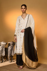 Ivory Turtle Tale Kurta Set