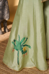 Mint Rose Blush Kurta Set