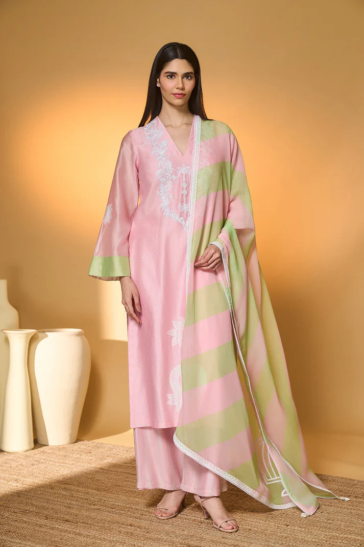Pink Jungle Bakery Kurta Set
