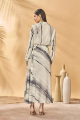 Moonlit Faces Skirt Set