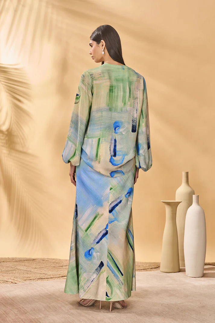Whirl Wind Trumpet Skirt Set
