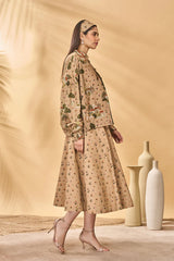 Beige Miniature Dreams Bomber Jacket 1
