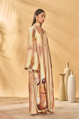 Rustic Strokes Reversible Kaftan