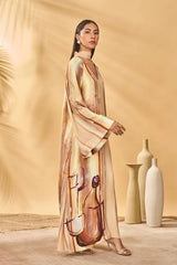 Rustic Strokes Reversible Kaftan