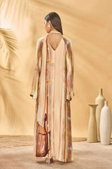 Rustic Strokes Reversible Kaftan