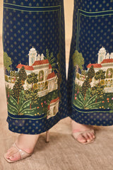 Midnight Holiday Home Shirt Trouser Set