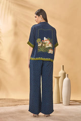 Midnight Holiday Home Shirt Trouser Set