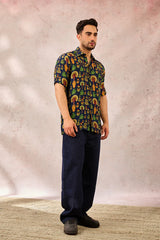 BLUE NOMADIC TRIBE SHIRT