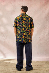 BLUE NOMADIC TRIBE SHIRT