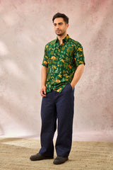 GREEN TROPICAL RHAPSODY SHIRT