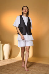 Black Pine-Code Embroidered Co-Ord Set