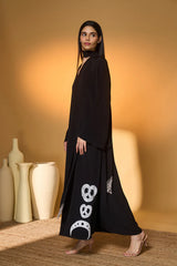 Black Midnight Snack Kaftan