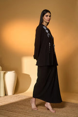 Black Midnight Snack Co-Ord Set