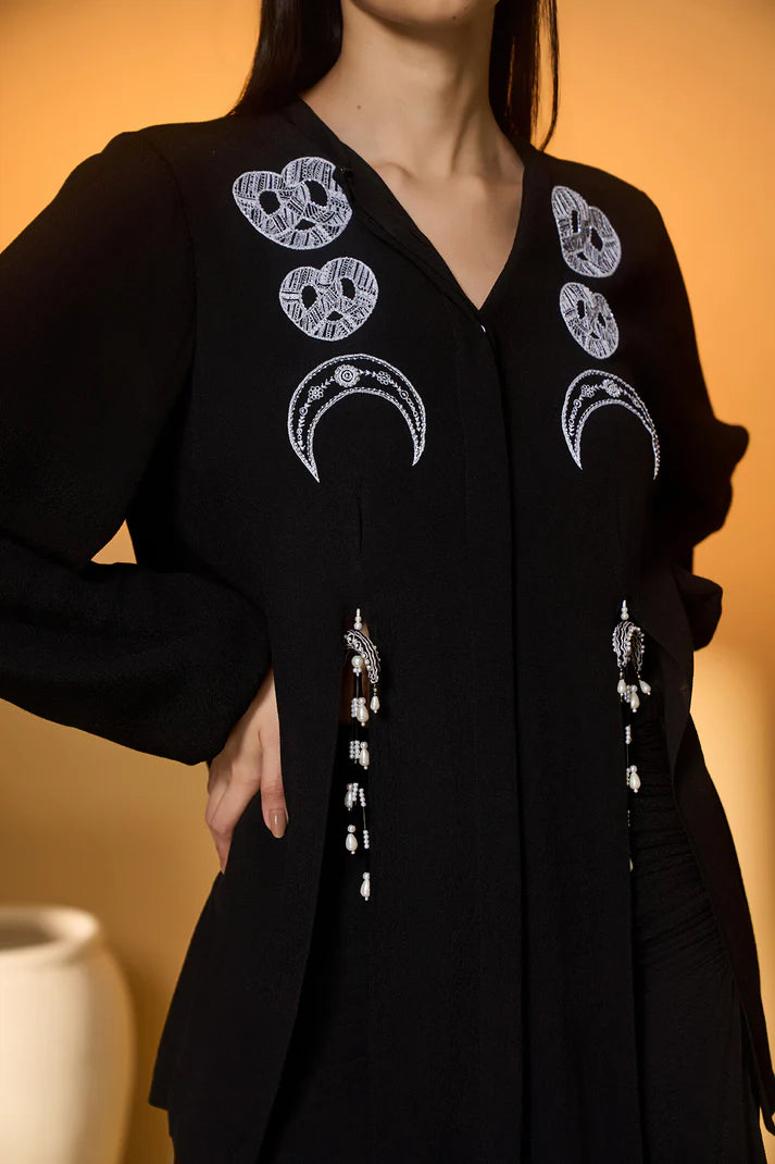 Black Midnight Snack Co-Ord Set