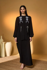 Black Midnight Snack Co-Ord Set