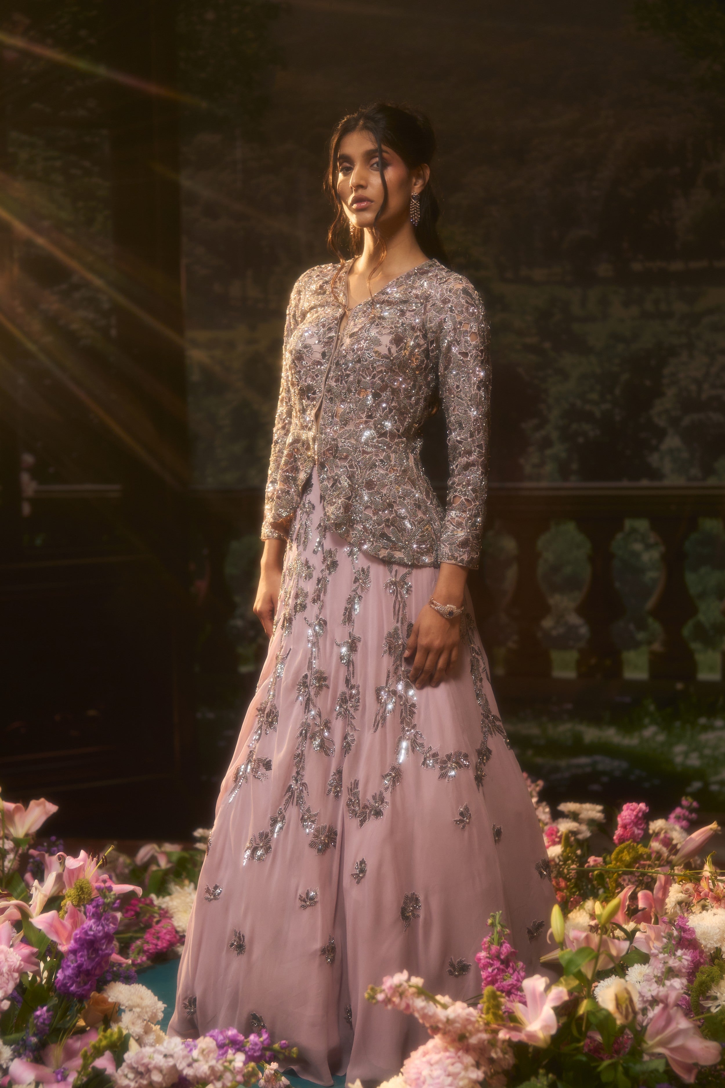 Fiza Full Sleeve Lehenga Set