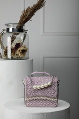 NATALIA CLUTCH-LAVENDER