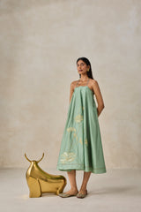 Sage Green Midi Dress